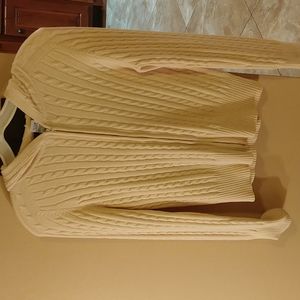 Gap knit zip up sweater